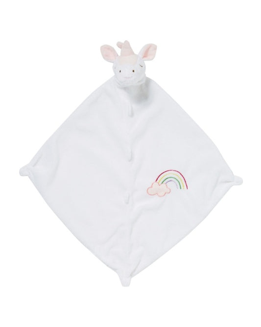 White unicorn blankie