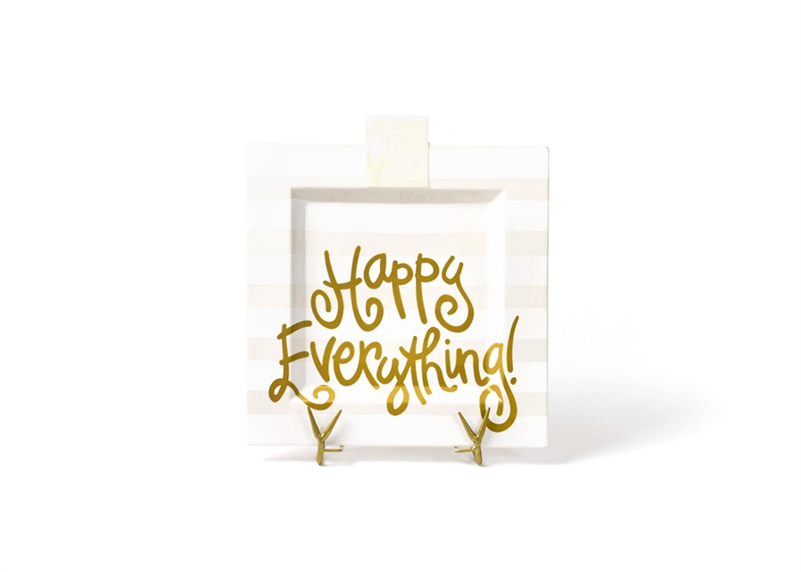Big square platter - Happy Everything!