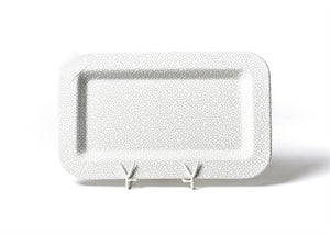 Mini entertaining rectangular platter - Happy Everything!