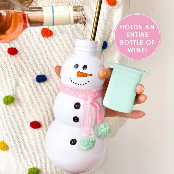 Snowman/ penguin tumbler