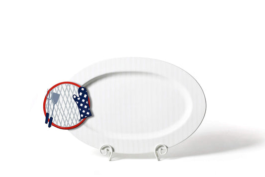 Big Oval entertaining platter - happy everything