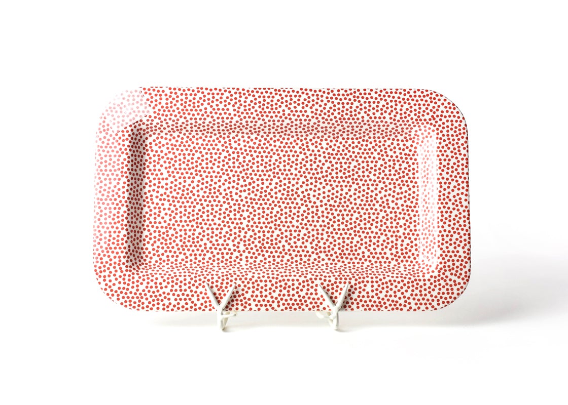 Mini entertaining rectangular platter - Happy Everything!