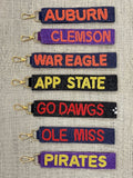 wristlet - collegiate beaded