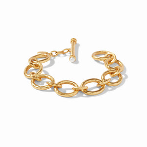 Catalina Demi Link Bracelet Gold pearl