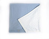 Fabric and minky blanket
