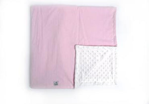 Fabric and minky blanket