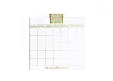 Large magnetic dry erase wall calendar - Happy Everything!