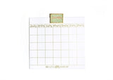 Large magnetic dry erase wall calendar - Happy Everything!