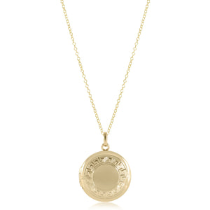 16" Cherish locket necklace