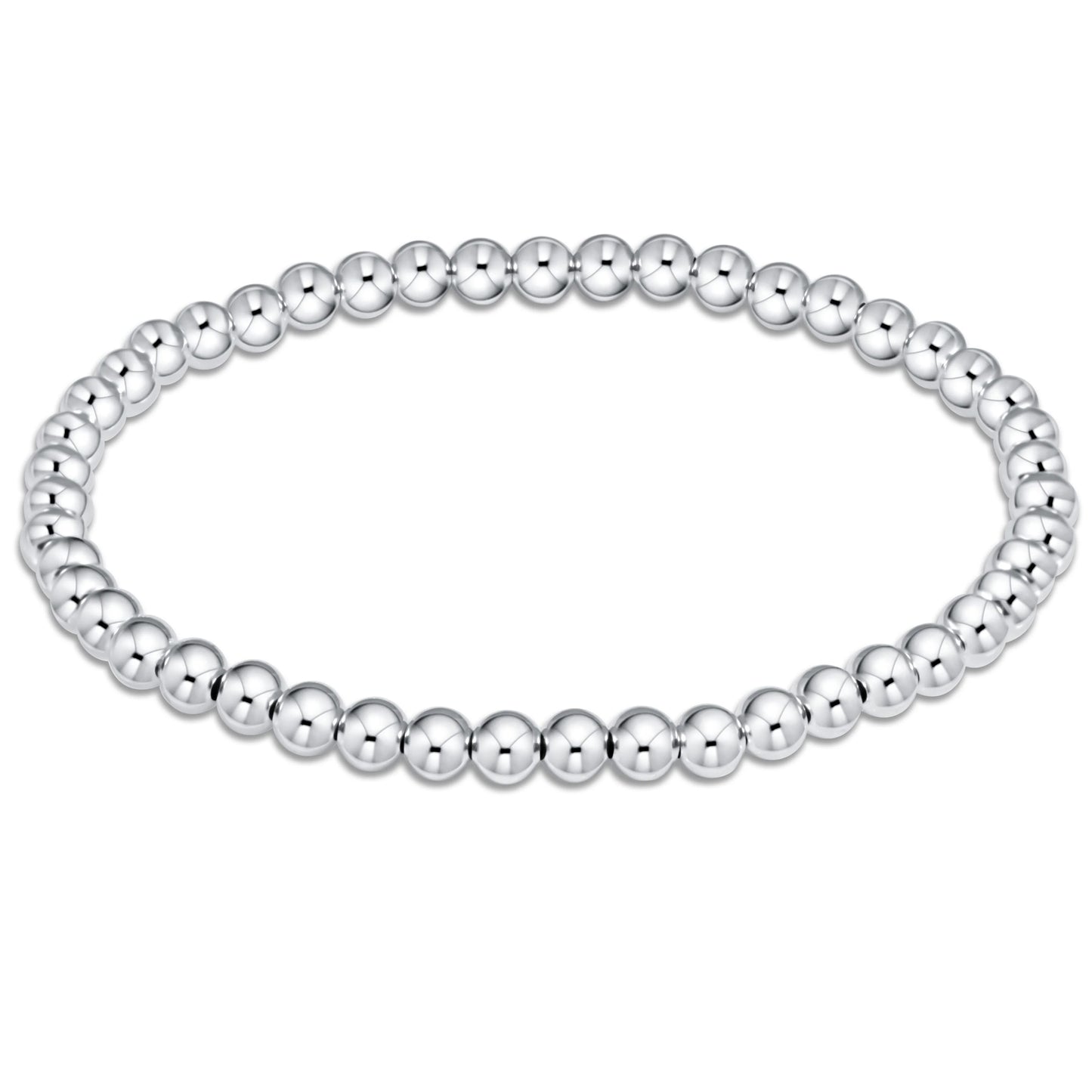 Classic Sterling 4mm Bead bracelet