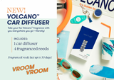 VOLCANO FRAGRANCED CAR DIFFUSER KIT