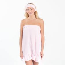 Spa bath wrap ruffle