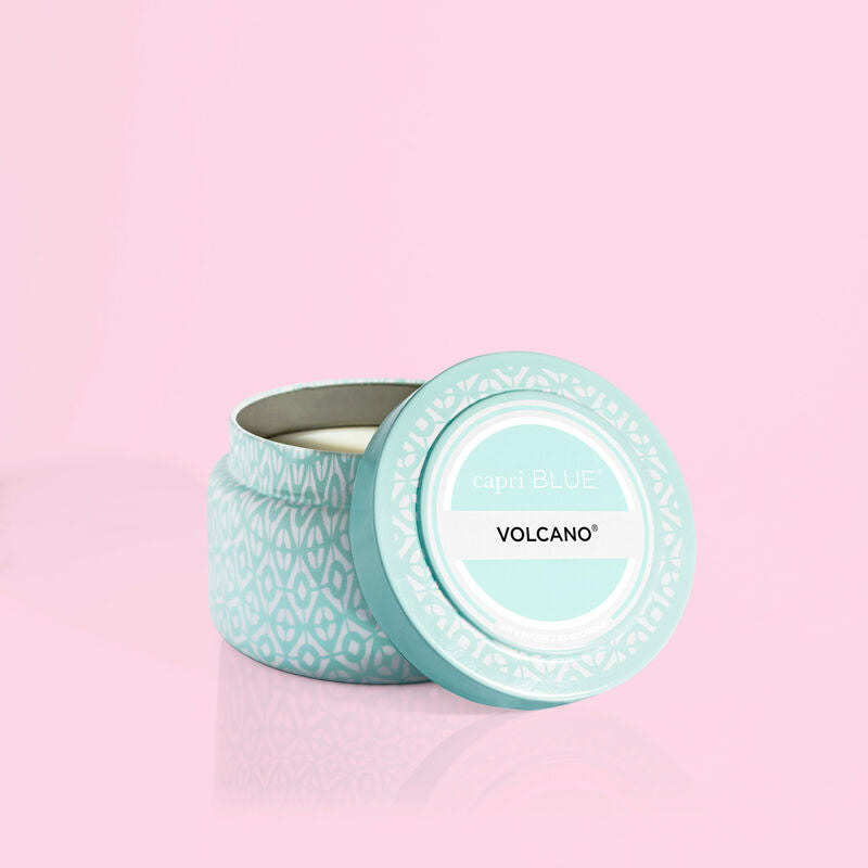 Travel tin 8.5 oz. - volcano candle